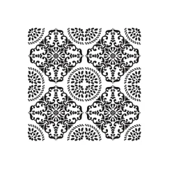 Трафарет интерьерный Cadence Home Decor Midi Serie HDM-84, 25х25