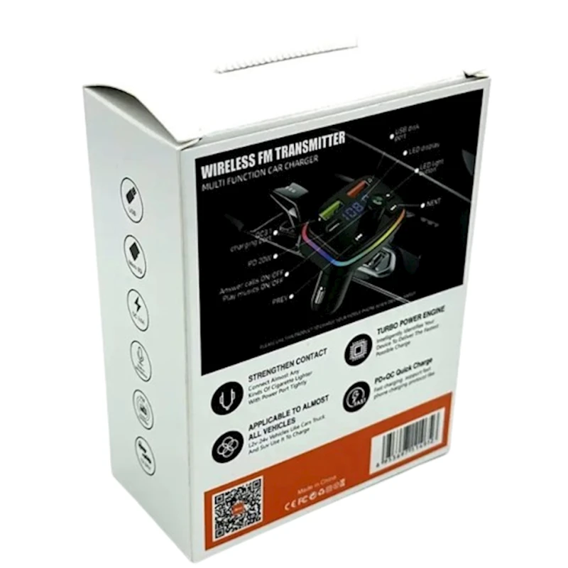 Avtomobil üçün FM ötürücü Allison ALS-A912, Black