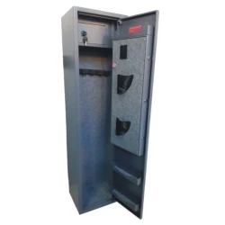 Оружейный сейф Strong XD-079_2, с электронным кодовым замком и ключом, серый, 1450x370x300 мм, 31 кг Оружейный сейф Strong XD-079_2, с электронным кодовым замком и ключом, серый, 1450x370x300 мм, 31 кг