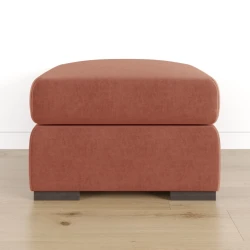 Пуфик 127, оранжевый, 40x50x50 см Пуфик 127, оранжевый, 40x50x50 см