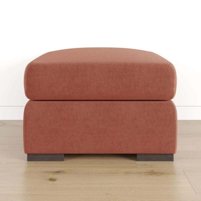 Пуфик 127, оранжевый, 40x50x50 см Пуфик 127, оранжевый, 40x50x50 см