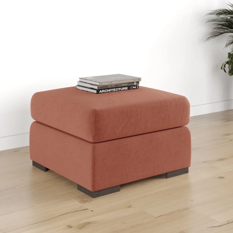 Пуфик 127, оранжевый, 40x50x50 см Пуфик 127, оранжевый, 40x50x50 см