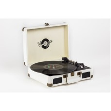 Vinil plastin pleyeri Vintage White Classic