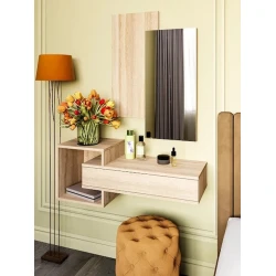 Консоль Art Mebel 39, ламинат, 120х95х35 см, сонома