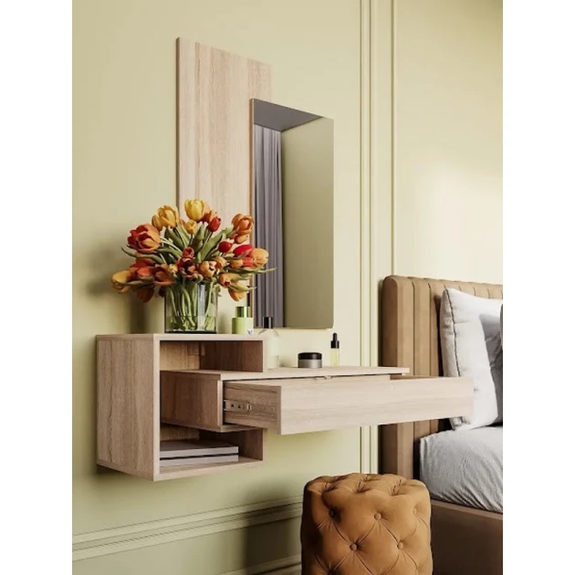 Консоль Art Mebel 39, ламинат, 120х95х35 см, сонома Консоль Art Mebel 39, ламинат, 120х95х35 см, сонома