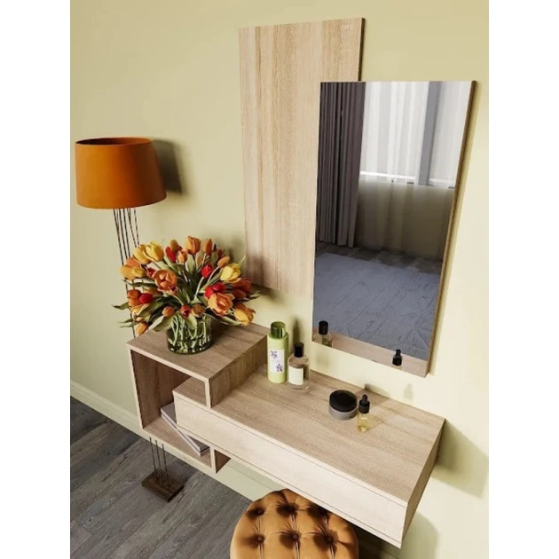 Консоль Art Mebel 39, ламинат, 120х95х35 см, сонома Консоль Art Mebel 39, ламинат, 120х95х35 см, сонома