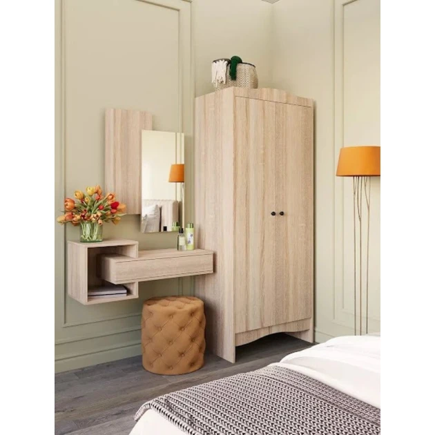 Консоль Art Mebel 39, ламинат, 120х95х35 см, сонома Консоль Art Mebel 39, ламинат, 120х95х35 см, сонома