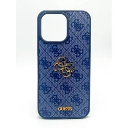 Çexol Guess Apple iPhone 15 üçün, göy
