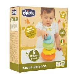 Пирамидка Chicco Piramida Stone, пластик Пирамидка Chicco Piramida Stone, пластик