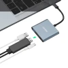 USB HUB Kakusiga KSC-750 USB-C 3in1 USB 3.0 + USB-C PD + HDMI Grey USB HUB Kakusiga KSC-750 USB-C 3in1 USB 3.0 + USB-C PD + HDMI Grey