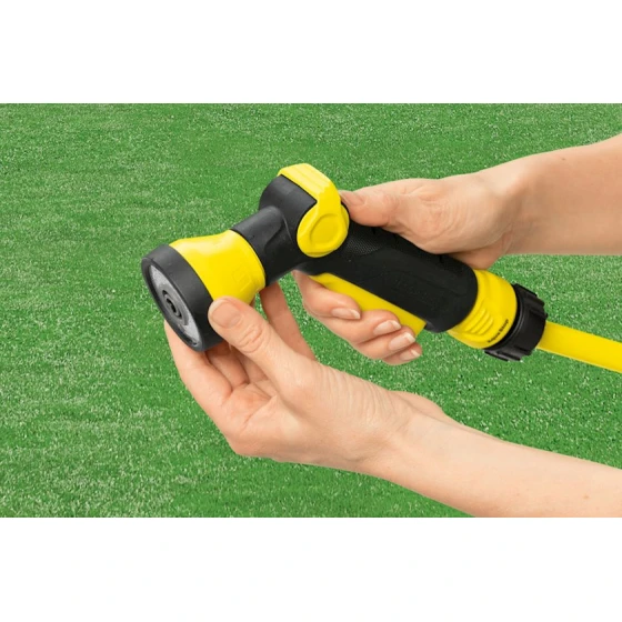 Многофункциональный поливочный пистолет Karcher Spray gun 2.645-266.0, Черный/желтый, 130 гр, 215x57x113 мм Многофункциональный поливочный пистолет Karcher Spray gun 2.645-266.0, Черный/желтый, 130 гр, 215x57x113 мм