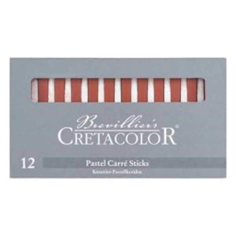 Набор пастели Cretacolor Pastel Carre, сухой, сангина, 12шт