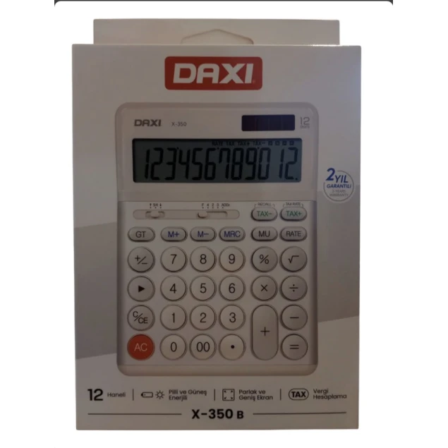 Калькулятор DAXİ X-350 B