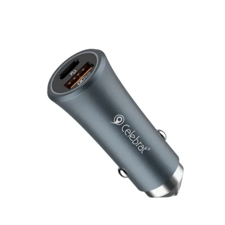 Автомобильное зарядное устройство Celebrat CC-10 PD20W Tarnish Автомобильное зарядное устройство Celebrat CC-10 PD20W Tarnish