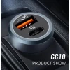 Автомобильное зарядное устройство Celebrat CC-10 PD20W Tarnish Автомобильное зарядное устройство Celebrat CC-10 PD20W Tarnish