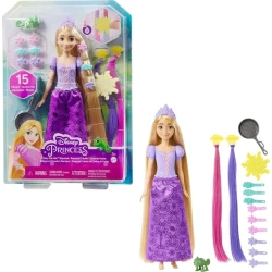 Kukla Disney Fairy-Tale Hair Rapunzel, 3 yaşdan, bənövşəyi