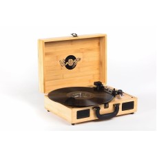 Vinil plastin pleyeri Vintage Bamboo Deluxe