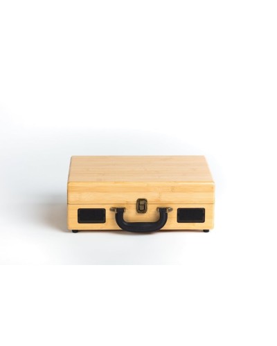 Vinil plastin pleyeri Vintage Bamboo Deluxe
