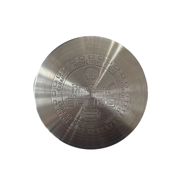 Набор кастрюль Haus Roland 00699, нержавеющая сталь/никель, черный, 16/20/24 см, 3 предмета Набор кастрюль Haus Roland 00699, нержавеющая сталь/никель, черный, 16/20/24 см, 3 предмета