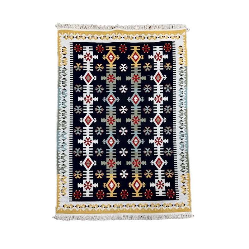 Ковер Natural halı Arya AR32RED, 120x180 см, хлопок , разноцветный Ковер Natural halı Arya AR32RED, 120x180 см, хлопок , разноцветный