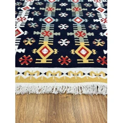 Ковер Natural halı Arya AR32RED, 120x180 см, хлопок , разноцветный