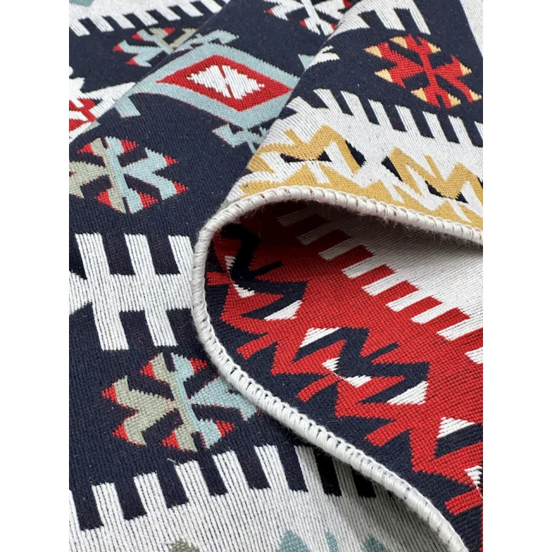 Ковер Natural halı Arya AR32RED, 120x180 см, хлопок , разноцветный Ковер Natural halı Arya AR32RED, 120x180 см, хлопок , разноцветный