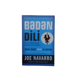 Kitab Qanun Nəşriyyatı Bədən dili, müəllif Co Navarro