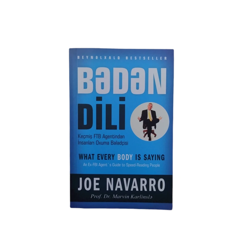 Книга Qanun Nəşriyyatı Bədən dili, автор Co Navarro Книга Qanun Nəşriyyatı Bədən dili, автор Co Navarro