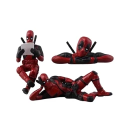 3lü dəst Avtomobil salonu üçün dekor bəzək Marvel Deadpool