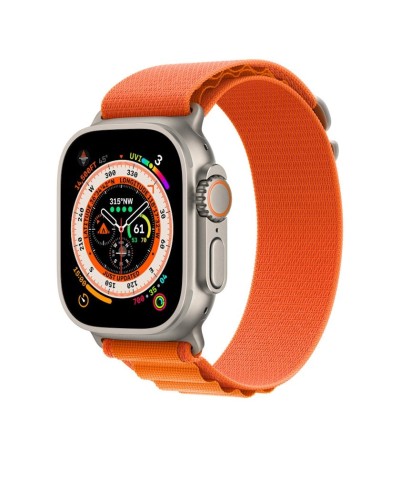 Qayış Apple 49mm Orange Alpine Loop - S (MQDY3AM/A)