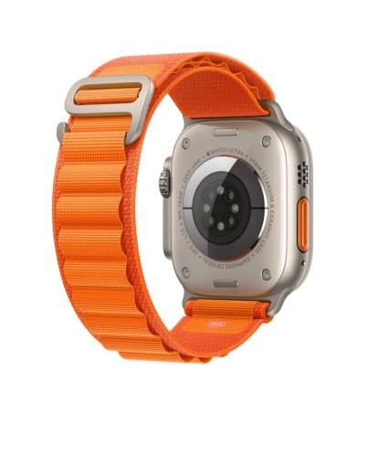 Qayış Apple 49mm Orange Alpine Loop - S (MQDY3AM/A)