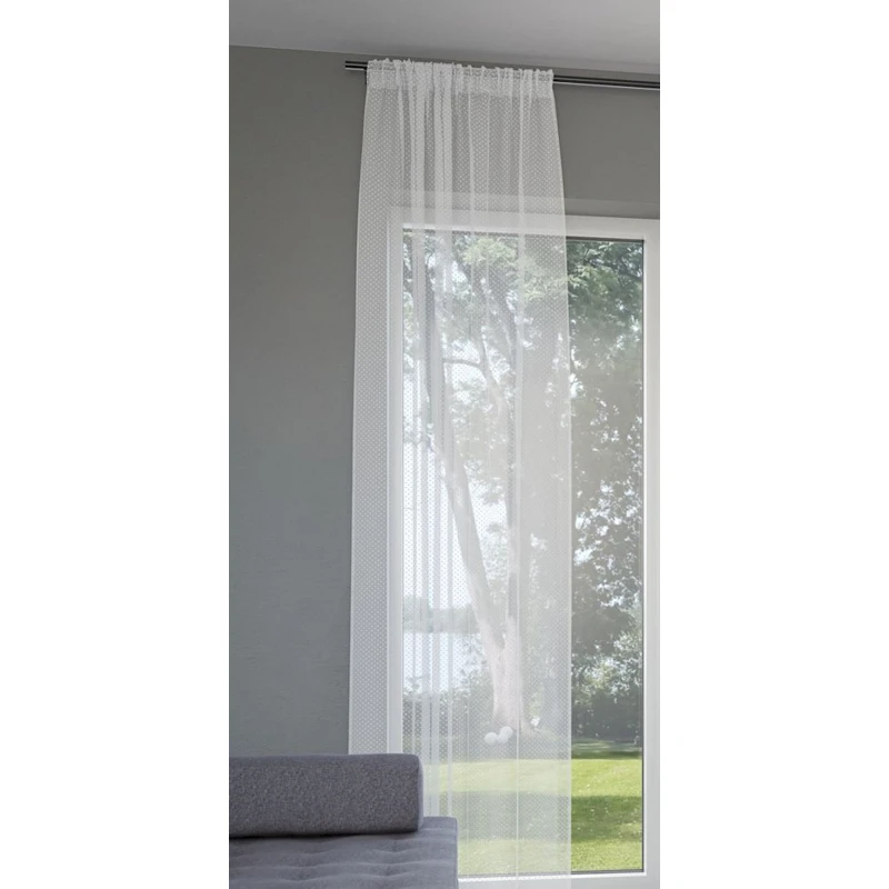 Занавес JYSK Lya 1x140x300 см, белый Занавес JYSK Lya 1x140x300 см, белый