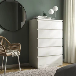 Комод IKEA Malm, белый, 80x123 см Комод IKEA Malm, белый, 80x123 см