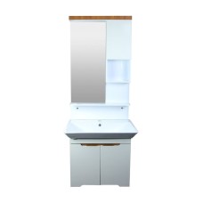 Çanaqlı tumba Gold Banyo 019, plastik/keramika, 60 sm