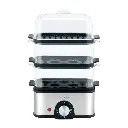 Овощеварка-пароварка Green Lion GL-EC33, 3-х уровневая, 500 Вт, серый