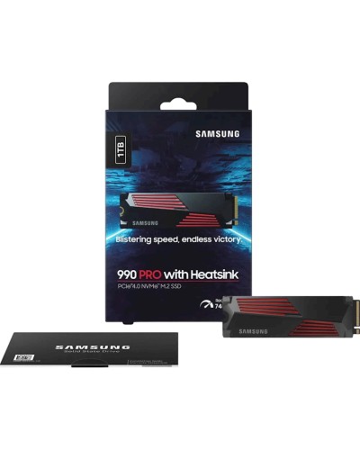 SSD yığıcı Samsung 1 TB 990 Pro NVMe M.2 Black (MZ-V9P1C0CW)