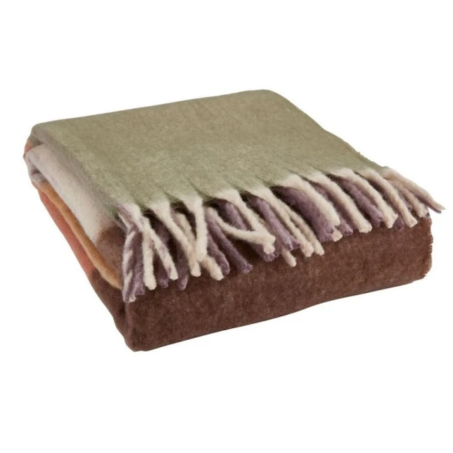 Покрывало JYSK Tusenfryd, 130x180 см, полиэстер, разноцветный