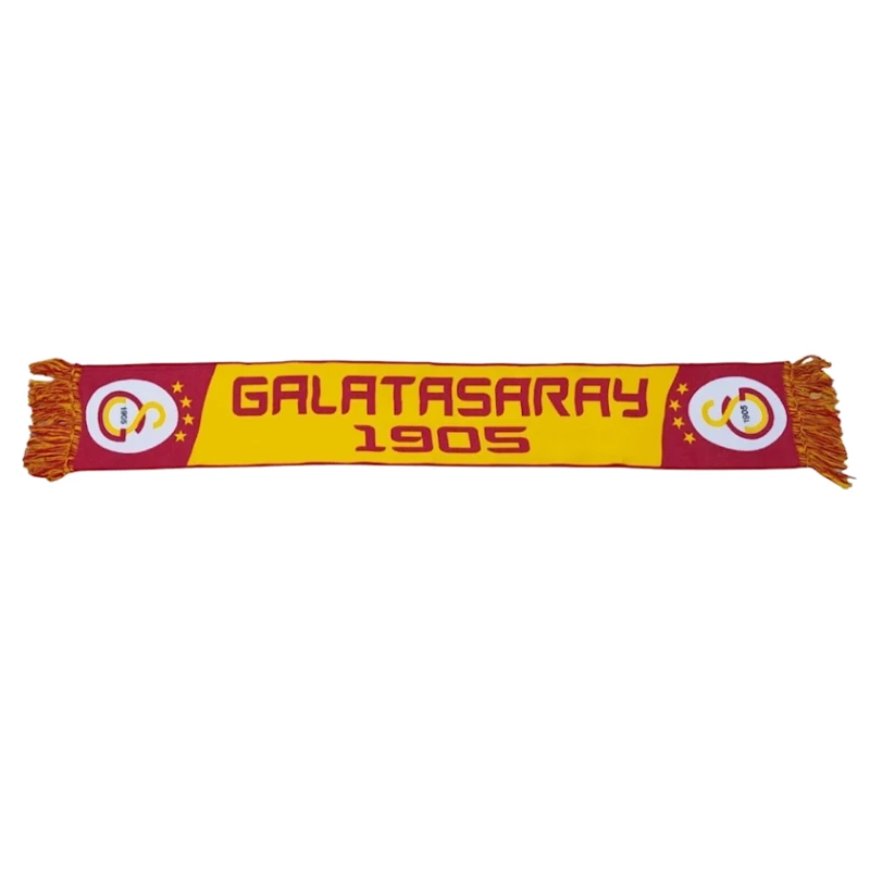 Azarkeşlər üçün şərf Galatasaray SK ML-314, 20x118 sm, pambıq