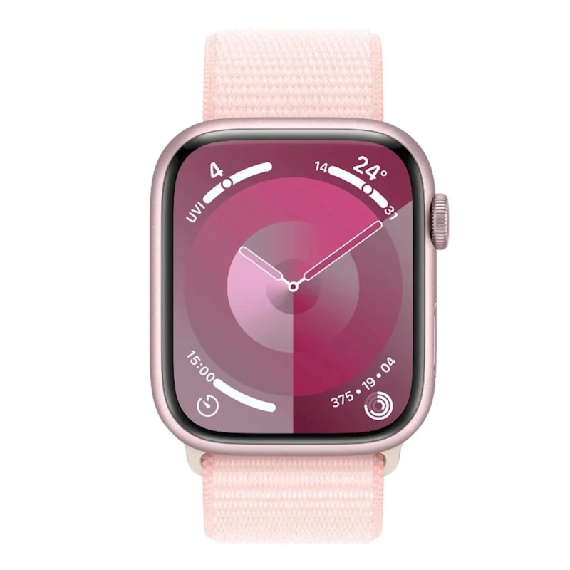 Умные часы Apple Watch 9 45 mm White Pink Sport Loop (MR9J3HN/A)