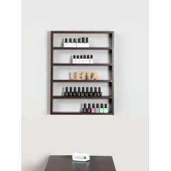 Rəf Letta, qəhvəyi, LDSP, 50х7.5х65 sm