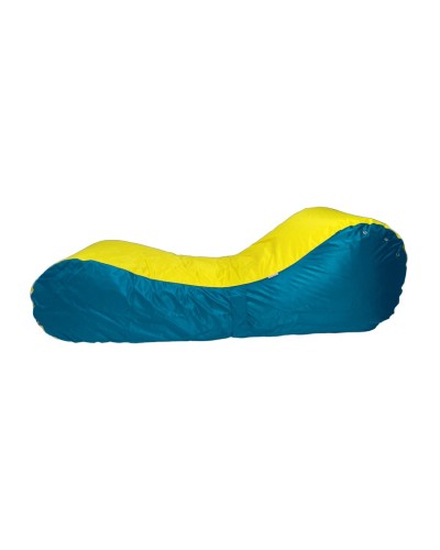 Şezlonq-pufik DSH106, mavi/sarı, 8 kq, 180x80x30x55 sm