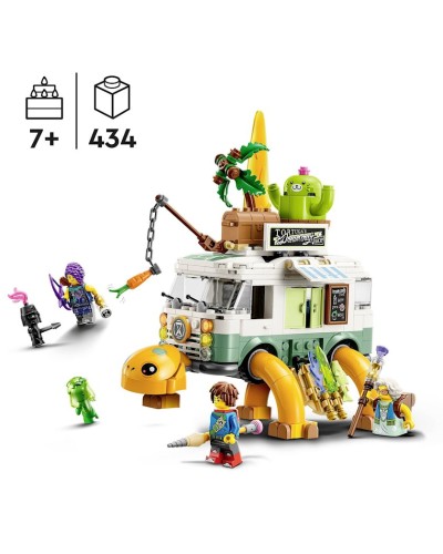 Konstruktor LEGO Mrs. Castillo's Turtle Van 71456, 7+ yaş, 434 hissə