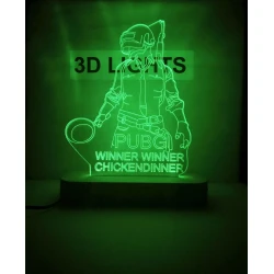 3D-ночник toy01, 20x14 см, зеленый 3D-ночник toy01, 20x14 см, зеленый