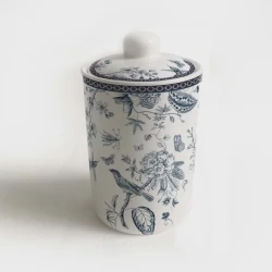 Емкость для хранения Egels Home Bird, керамика, белая, 750 мл