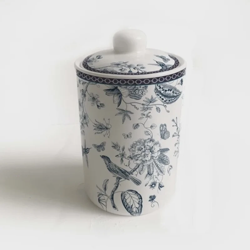 Емкость для хранения Egels Home Bird, керамика, белая, 750 мл Емкость для хранения Egels Home Bird, керамика, белая, 750 мл