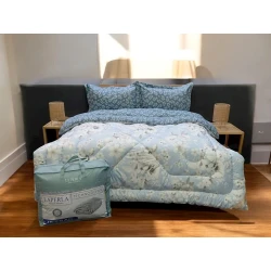 Одеяло La Perla 102, двуспальное, натуральный бамбук, разноцветное, 195х215 см