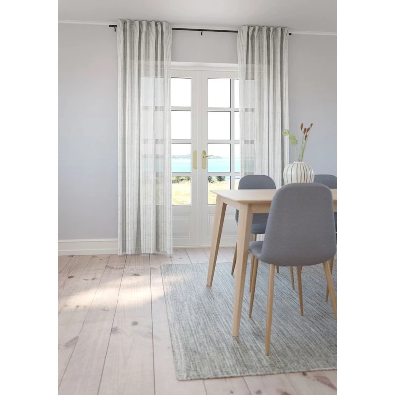 Штора JYSK Sparren, 140x300 см, полиэстер, светло-серый Штора JYSK Sparren, 140x300 см, полиэстер, светло-серый