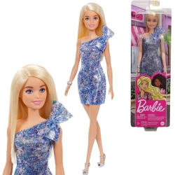 Кукла Barbie Modern Dress В мерцающем голубом платье, с аксессуарами, пластик