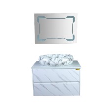 Çanaqlı tumba Gold Banyo 8501, plastik/keramika, 80 sm