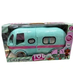 Машинка-каталка LOL Surprise Glamper Караван, 2 в 1, 20+ аксессуаров, от 3 лет